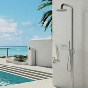 Zen SS316L Hand Towel Ring | Brushed Nickel gallery detail image