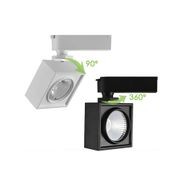 ME123 Square LED Track Light gallery detail image