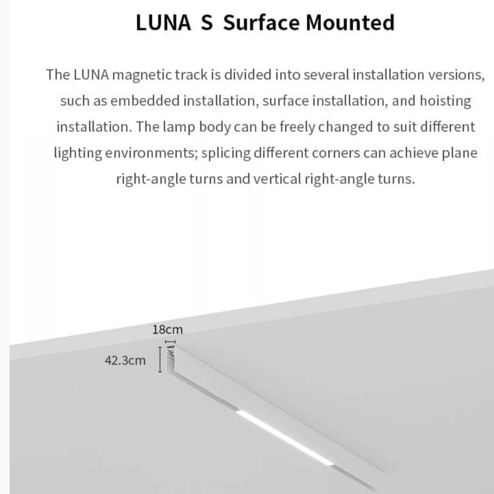 LUNA TRACK & LIGHTS SYSTEM gallery detail image