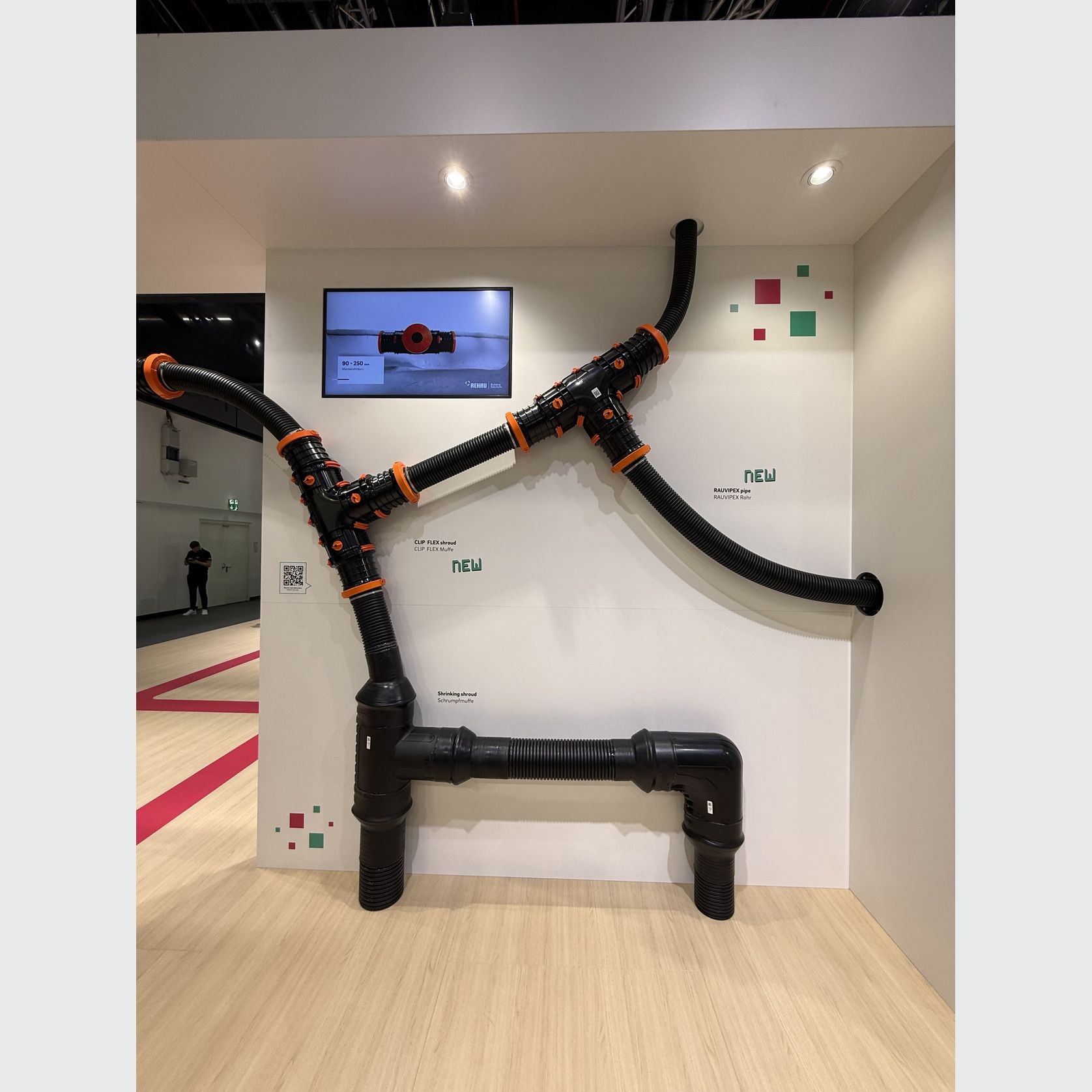 Rehau Rauvitherm Pre-Insulated Pipe Heating System gallery detail image