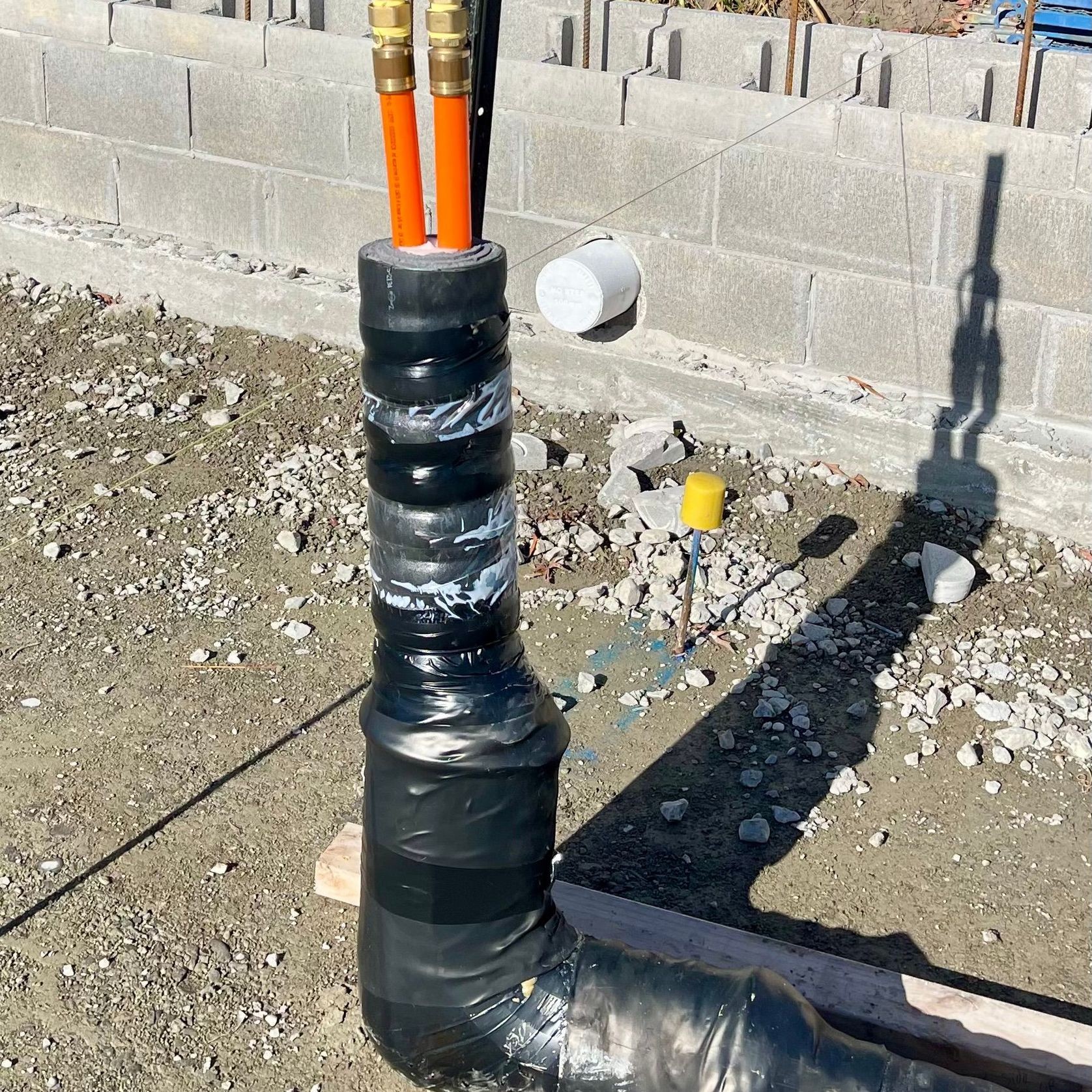 Rehau Rauvitherm Pre-Insulated Pipe Heating System gallery detail image