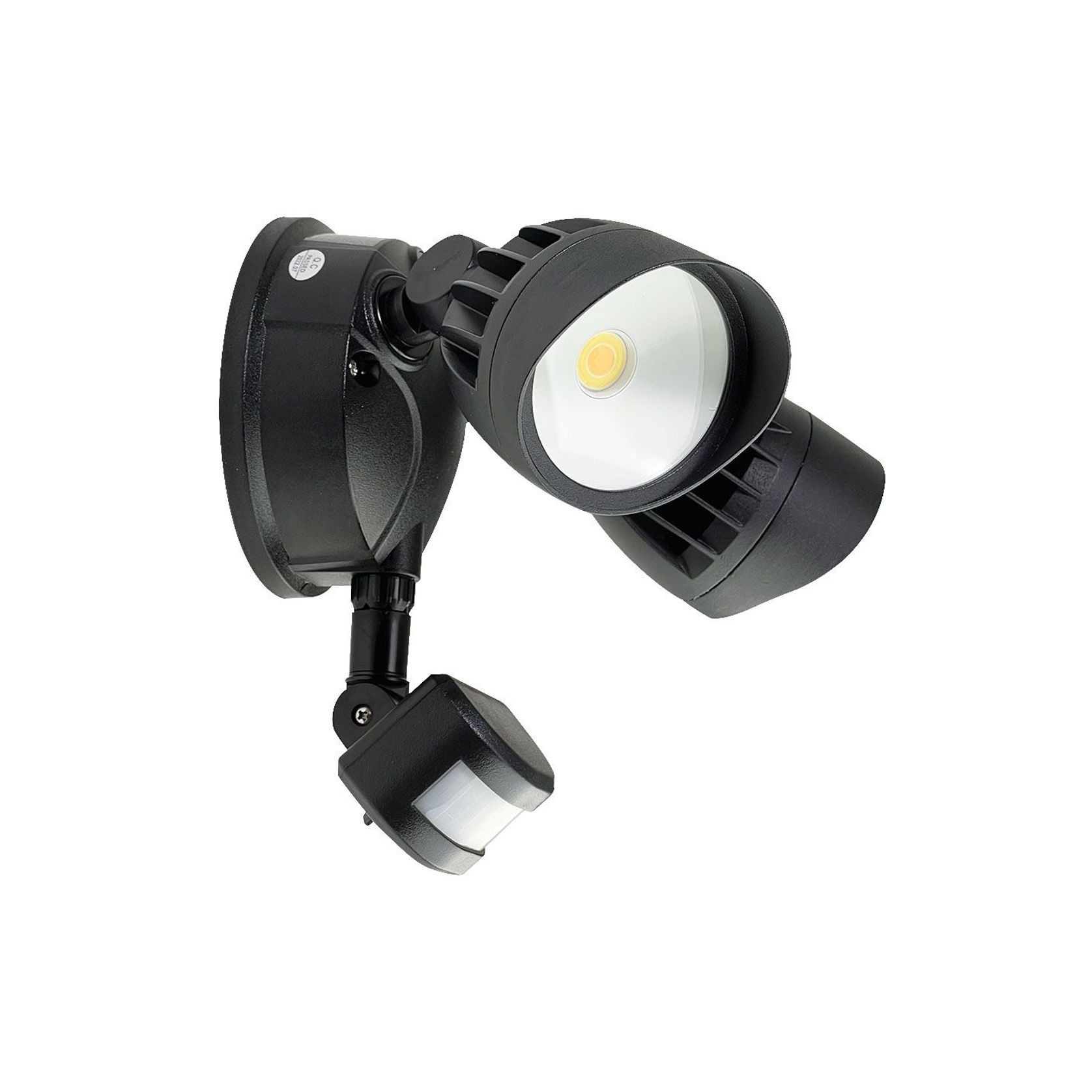 HAREWOOD FL01BK Outdoor Wall Sensor Light gallery detail image