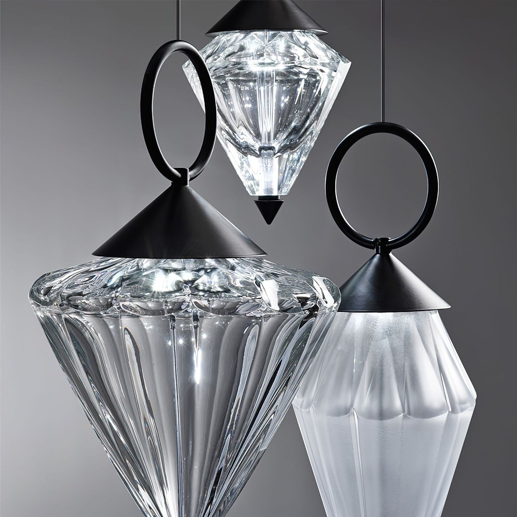 Donna 3-Light Pendant Light gallery detail image