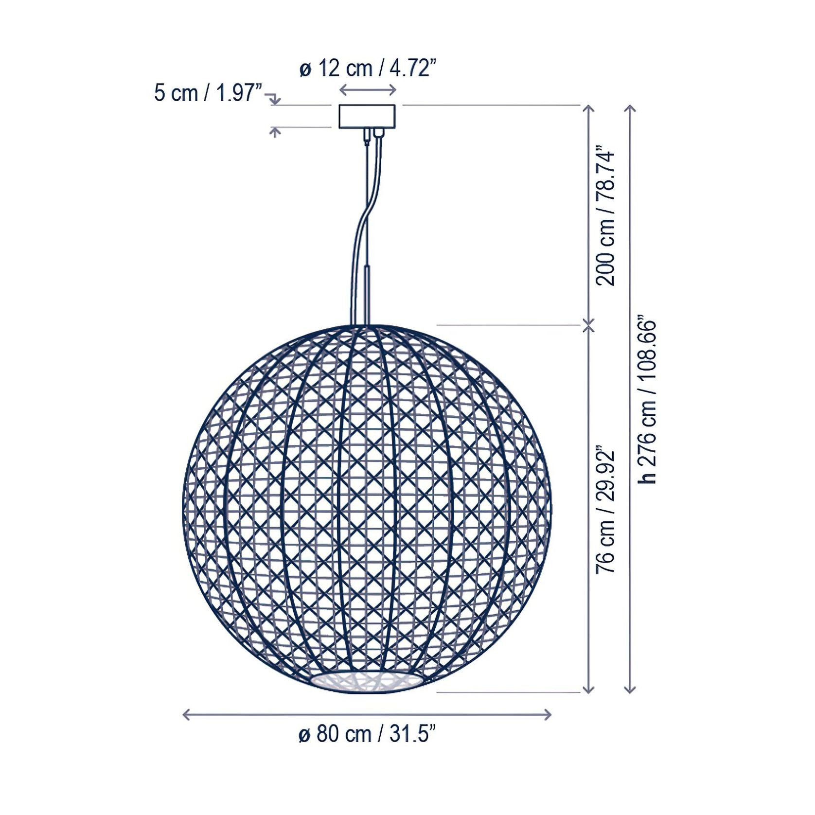 Nans S80 Sphere Pendant gallery detail image