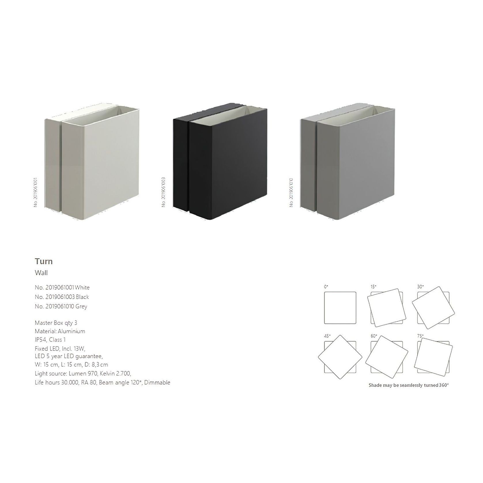 Turn Wall Light gallery detail image