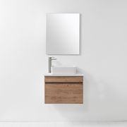Soft Solid Surface Wall-Hung Vanity, 1 Drawer gallery detail image