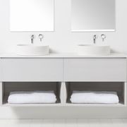 Soft Solid-Surface 1550, 2 Drawers, 2 Open Shelves gallery detail image