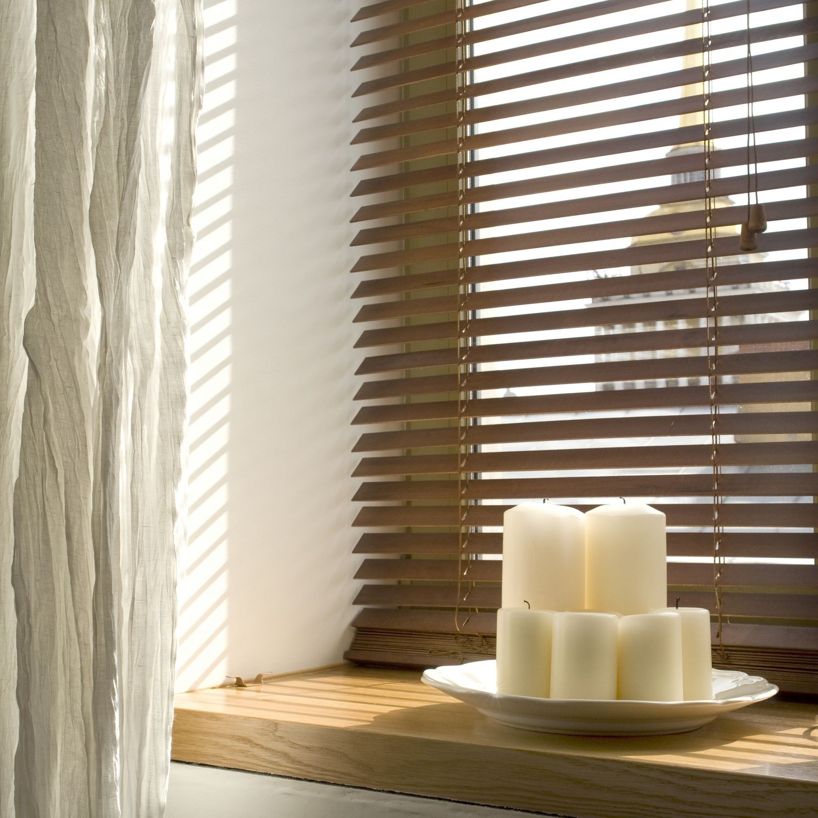 Basswood 50mm Venetian Blind | Venetian Blind gallery detail image