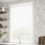 Express PVC Pristine White 63mm | Venetian Blinds gallery detail image
