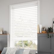 Express Pure White Wooden 63mm | Venetian Blinds gallery detail image