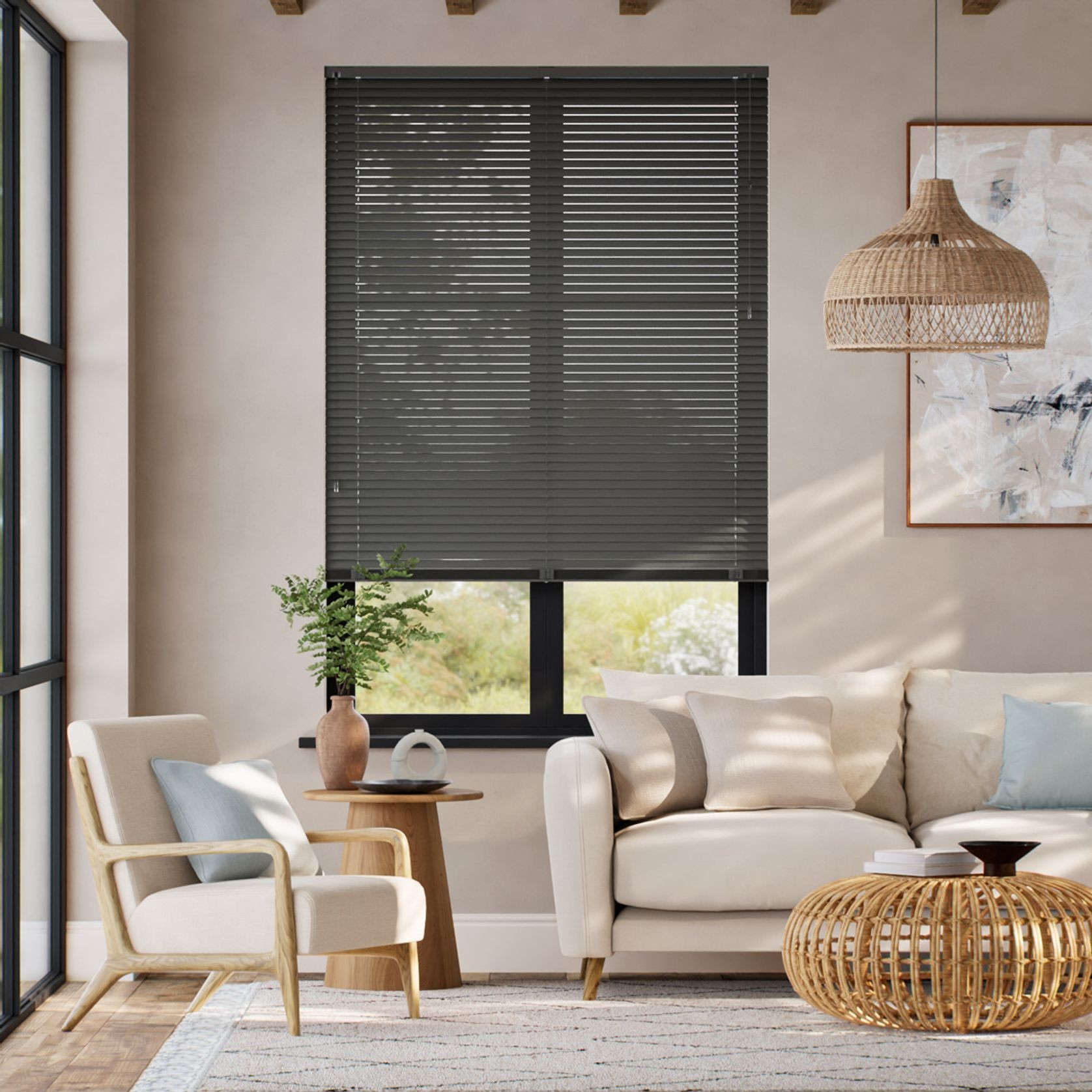 Oscar Matte Shadow Grey | Venetian Blinds gallery detail image
