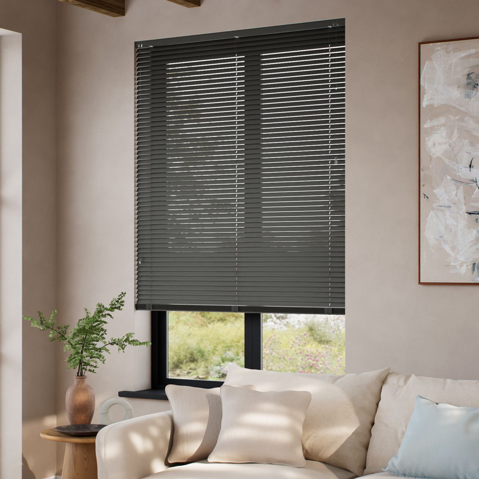 Oscar Matte Shadow Grey | Venetian Blinds gallery detail image