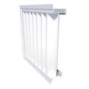 OVL-99 100m Vertical Weather Louver gallery detail image