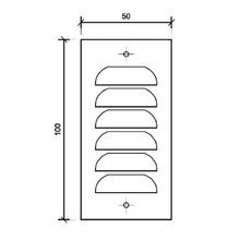 Masons Aluminium Weephole Vent gallery detail image