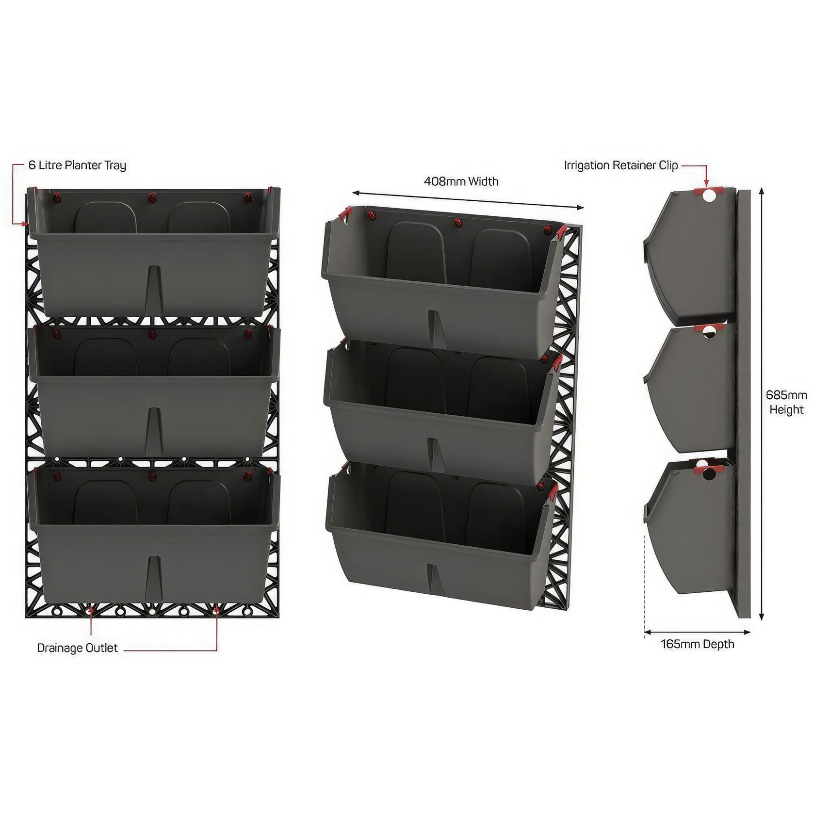 Gro-Wall® Slim Line Vertical Gardens gallery detail image