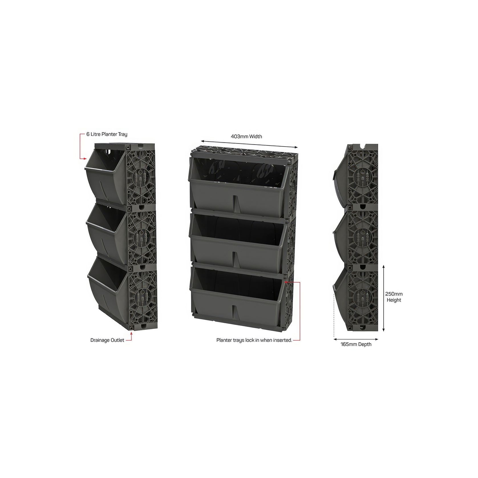 Gro-Wall® Slim PRO Vertical Gardens gallery detail image