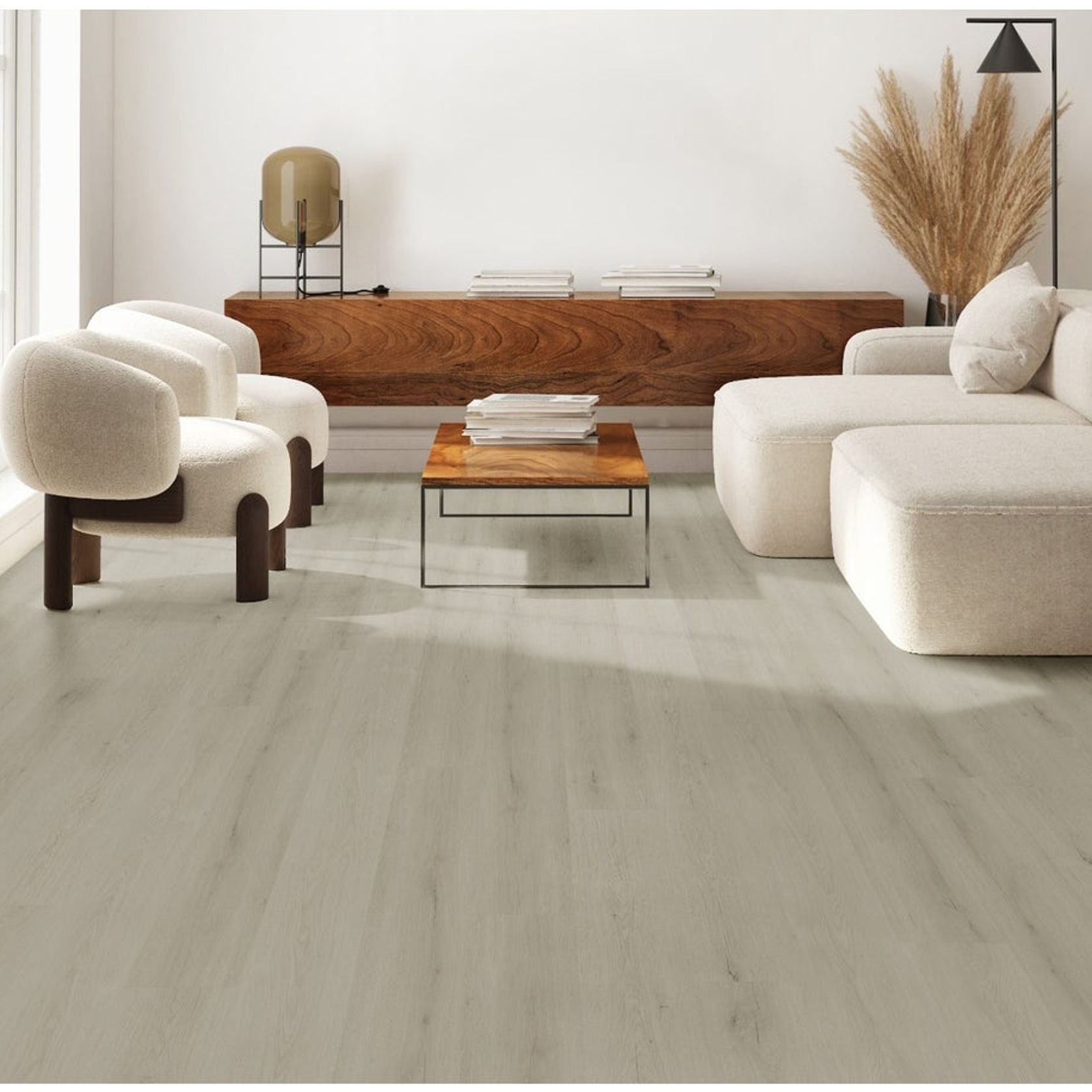 Inspiration Ultimate Hybrid LVT Grand Heritage Limewash gallery detail image