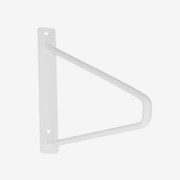 White 200mm Shelf Bracket Hairpin gallery detail image