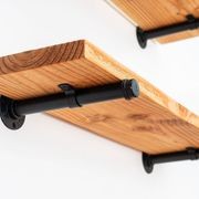 Rustic Industrial Pipe Shelf 170cm gallery detail image