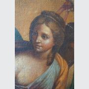 Large Italian Antique Oil Painting of Aurora & Apollo gallery detail image