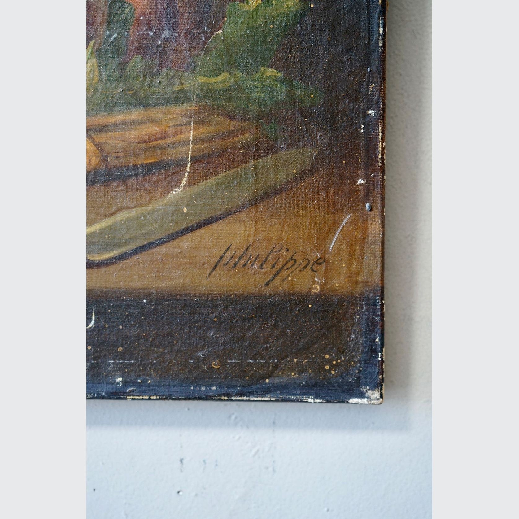 French Antique Still-Life Oil Painting gallery detail image