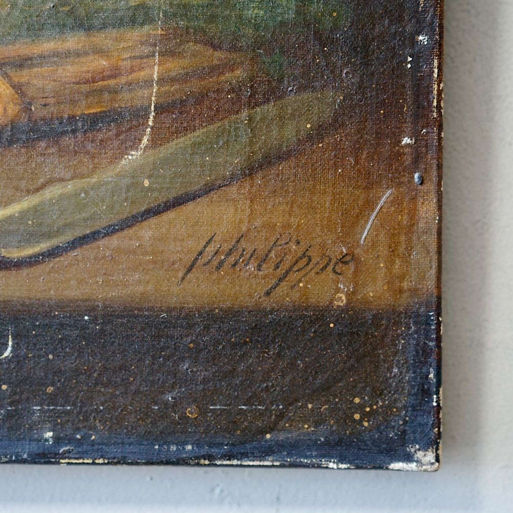French Antique Still-Life Oil Painting gallery detail image