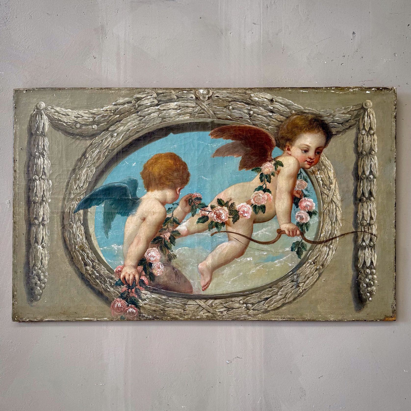 French Decorative Dessus-de-Porte Painting gallery detail image