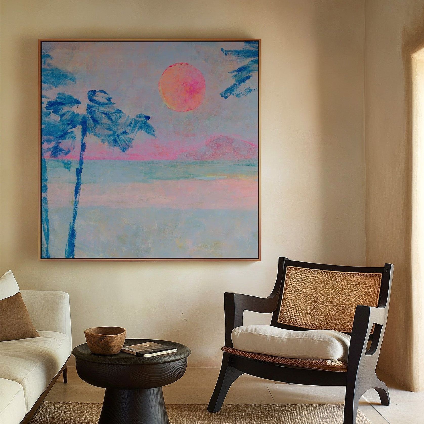 Neon Moonscape - Limited Edition Print gallery detail image