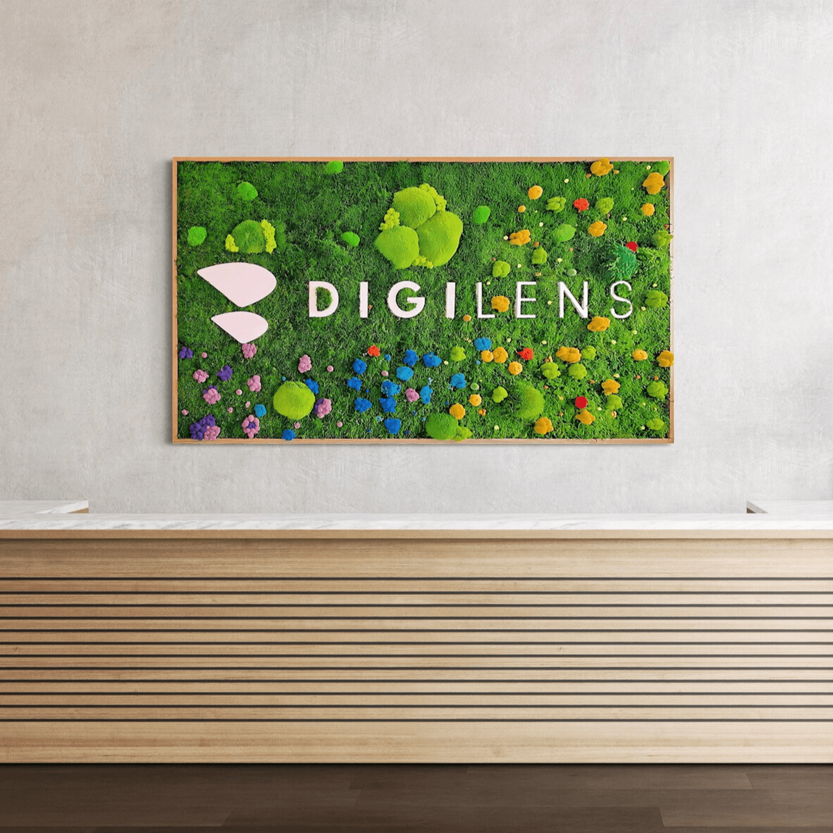 Moss Wall Art - Custom Business Logo/Signage gallery detail image