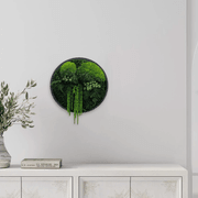 Round Moss Wall Art - Forest gallery detail image