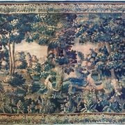 Antique French Aubusson Tapestry gallery detail image