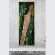Moss Wall Art - Live Edge Wood gallery detail image