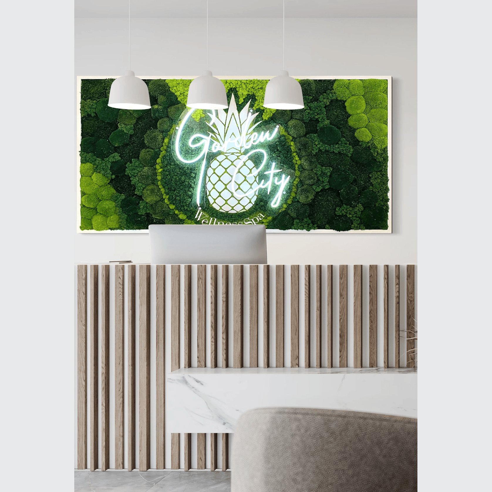 Moss Wall Art - Custom Business Logo/Signage gallery detail image