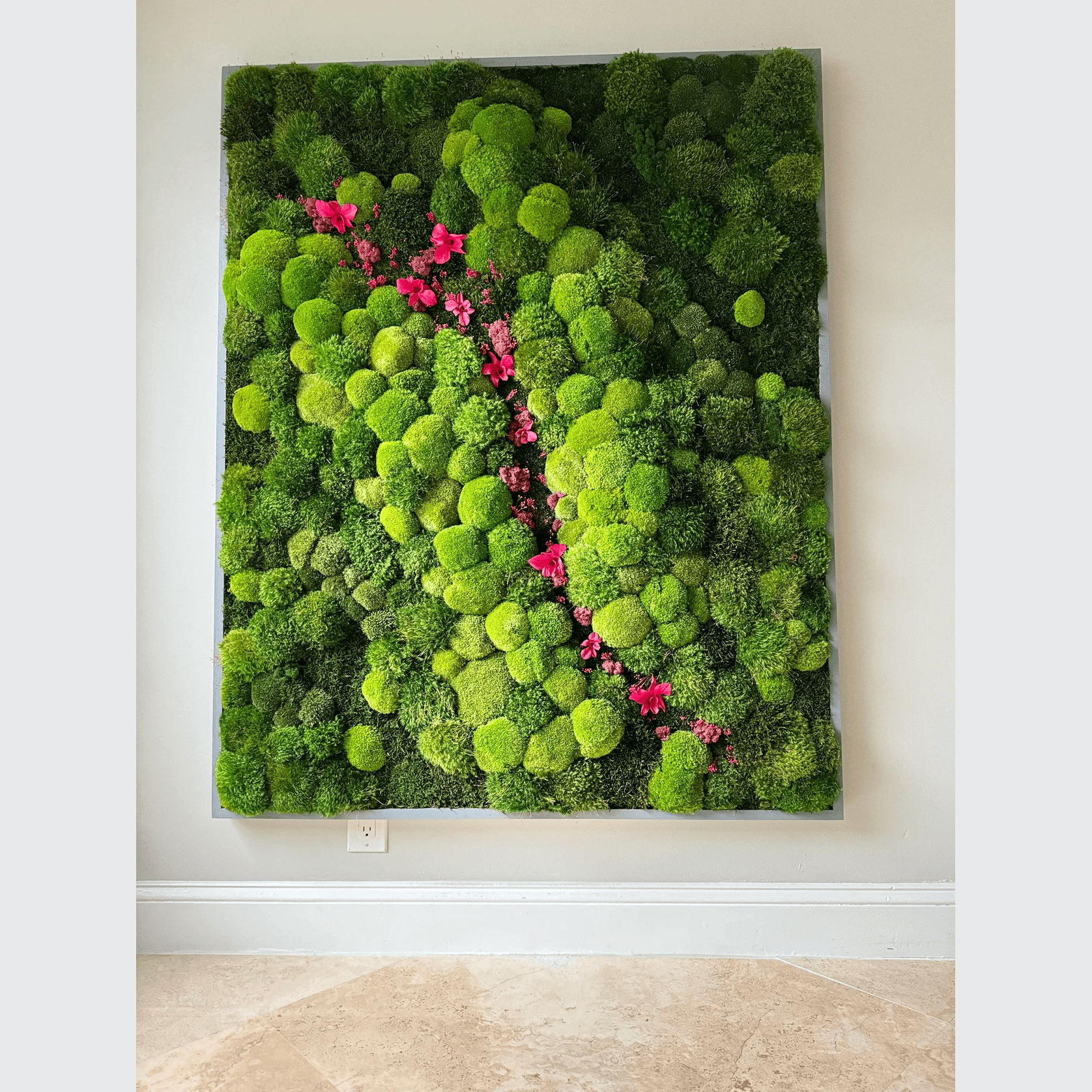 Moss Wall Art - Orchids gallery detail image
