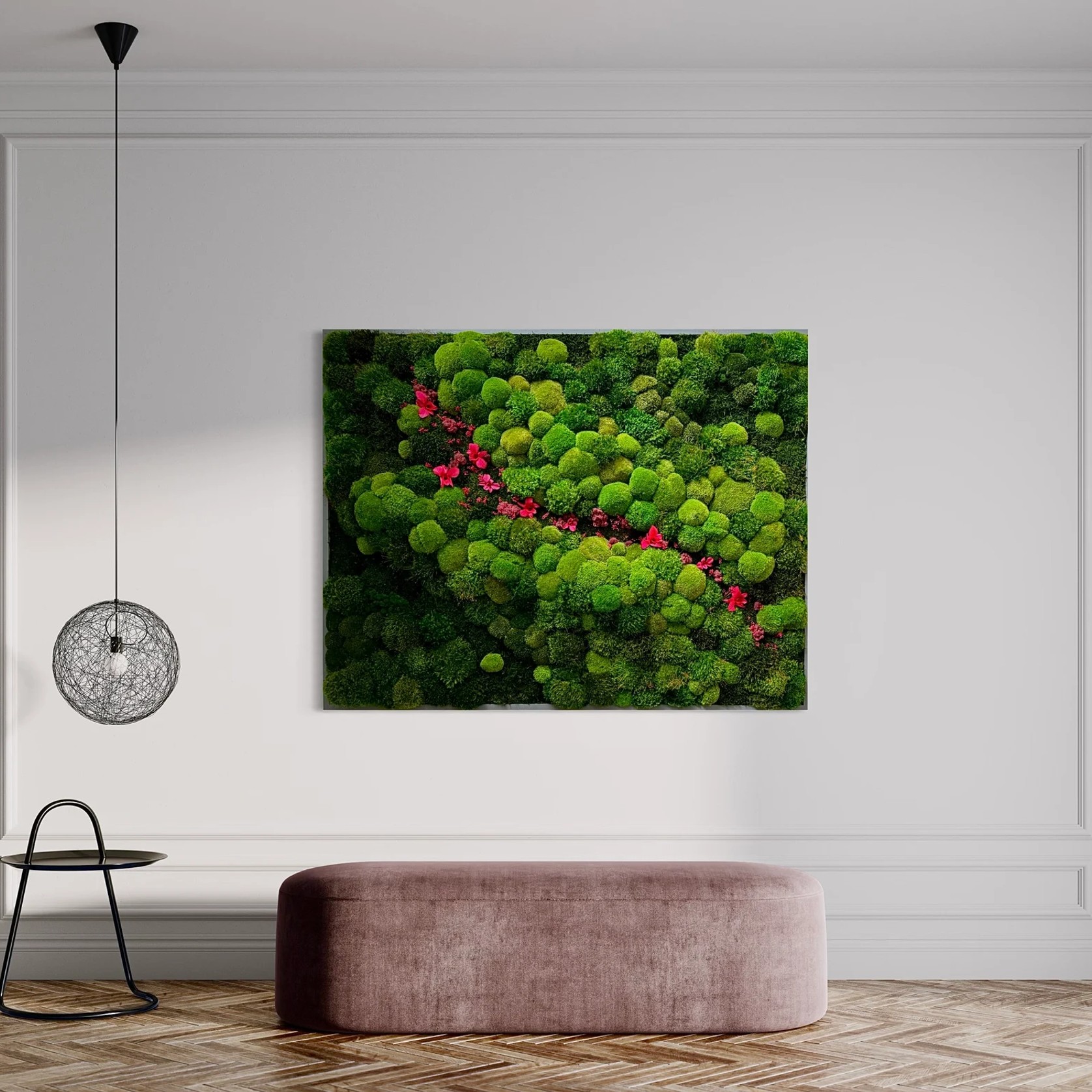 Moss Wall Art - Orchids gallery detail image