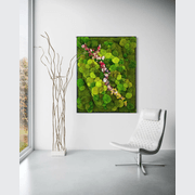 Moss Wall Art - Cascade of Flowers II gallery detail image