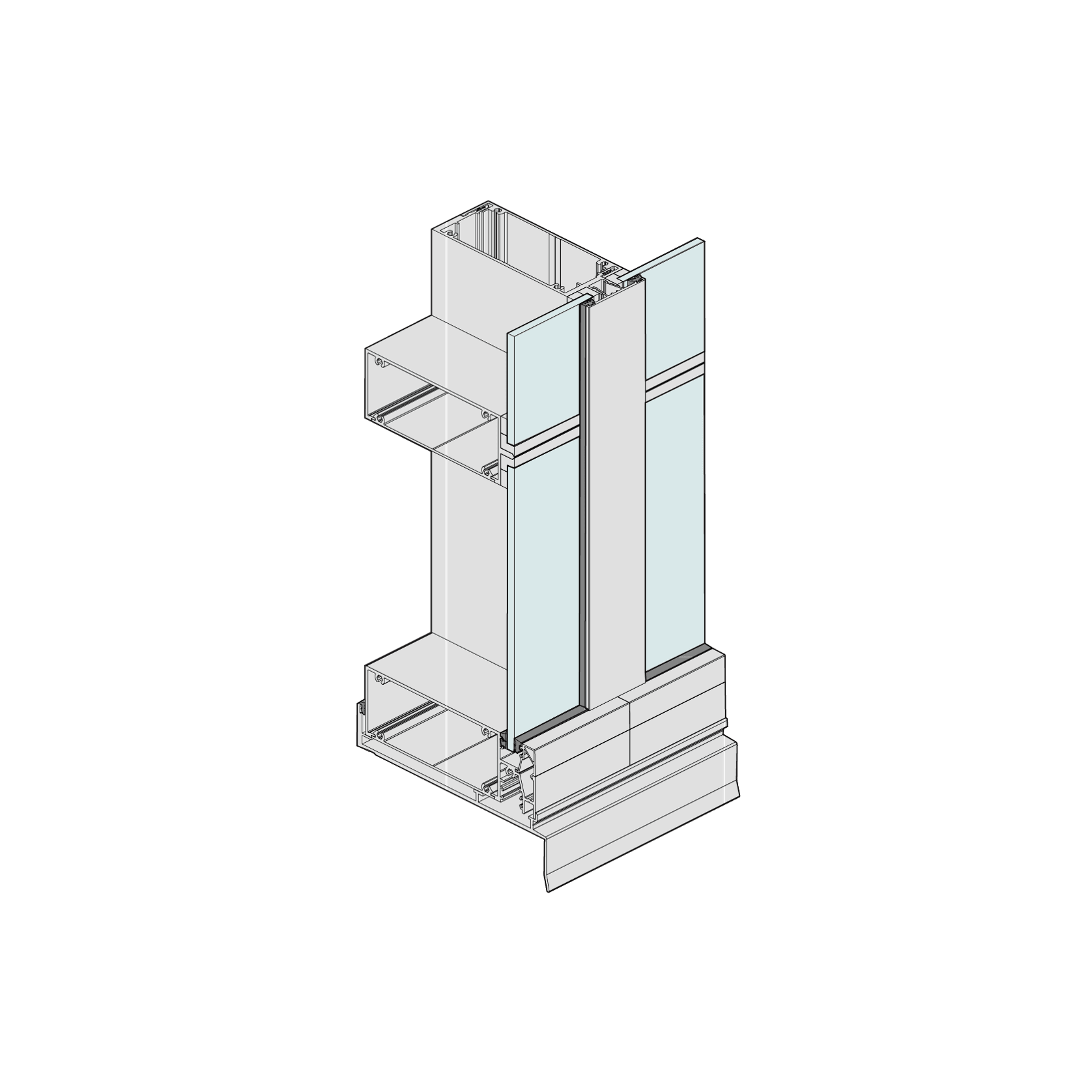 Elevate | Series 607 | Single Glazed 150mm Framing gallery detail image