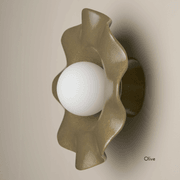 Ceramic Wall Pearl Sconce Light gallery detail image