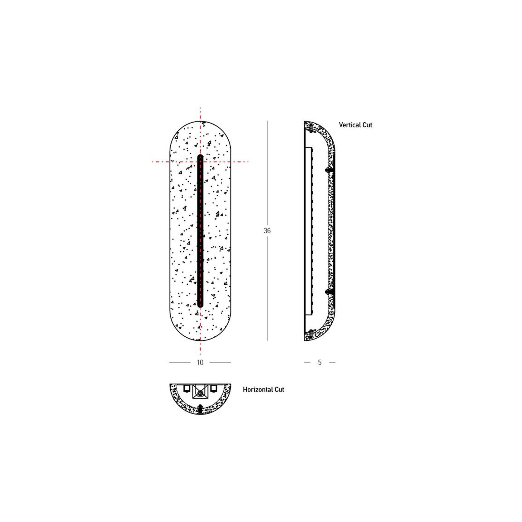 Zeus Curve Wall Light gallery detail image