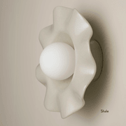 Ceramic Wall Pearl Sconce Light gallery detail image