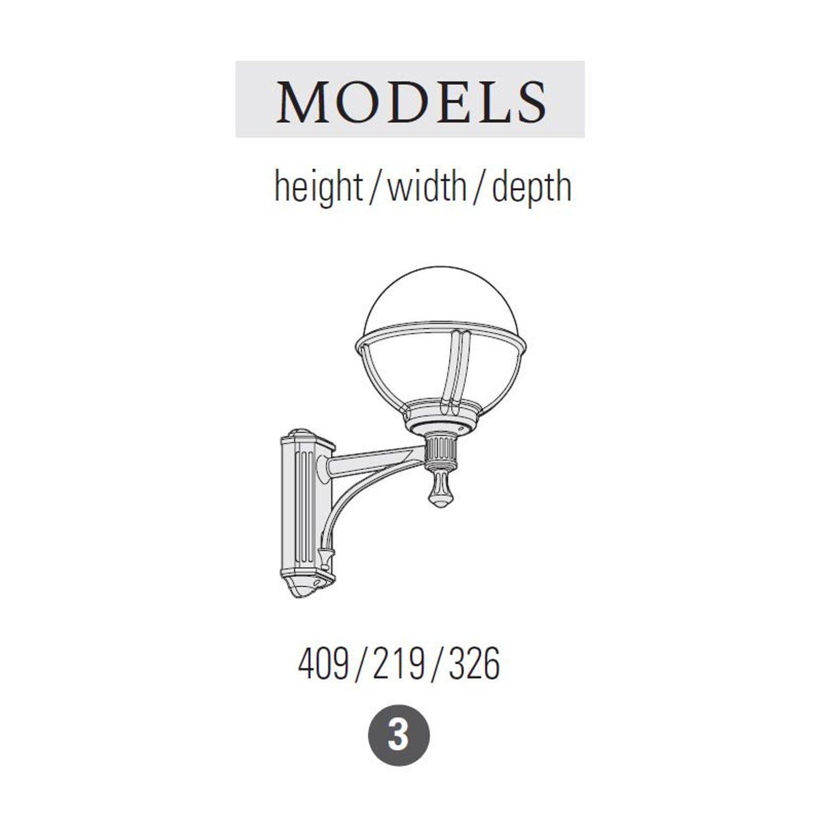 Boreal Model 3 | Wall Light gallery detail image