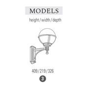 Boreal Model 3 | Wall Light gallery detail image