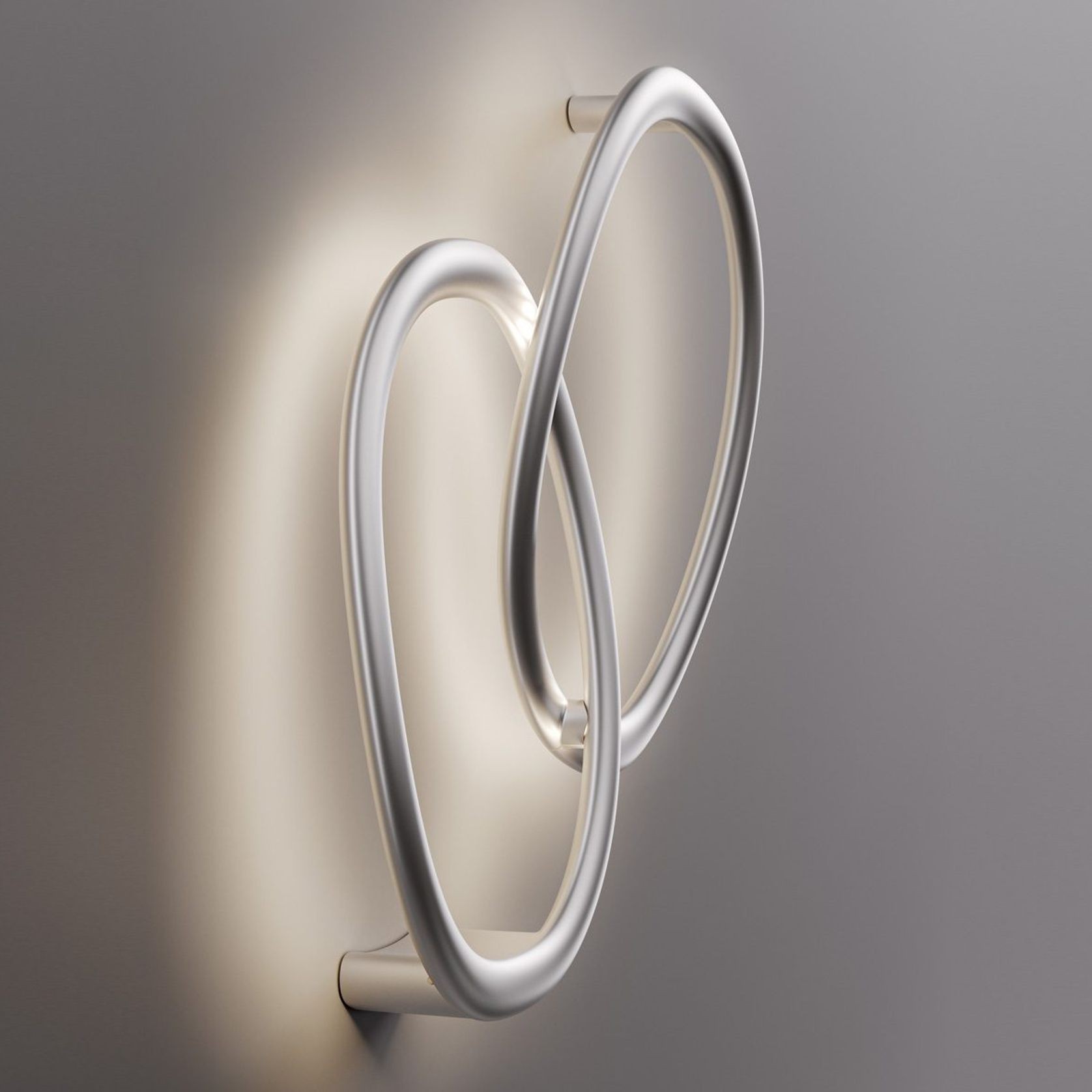 2 Ring Shaped Intertwined Wall Light gallery detail image