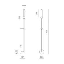 Delie Large Wall Light gallery detail image