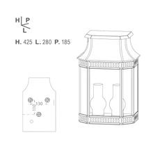 Louis Philippe 2 Wall Light gallery detail image