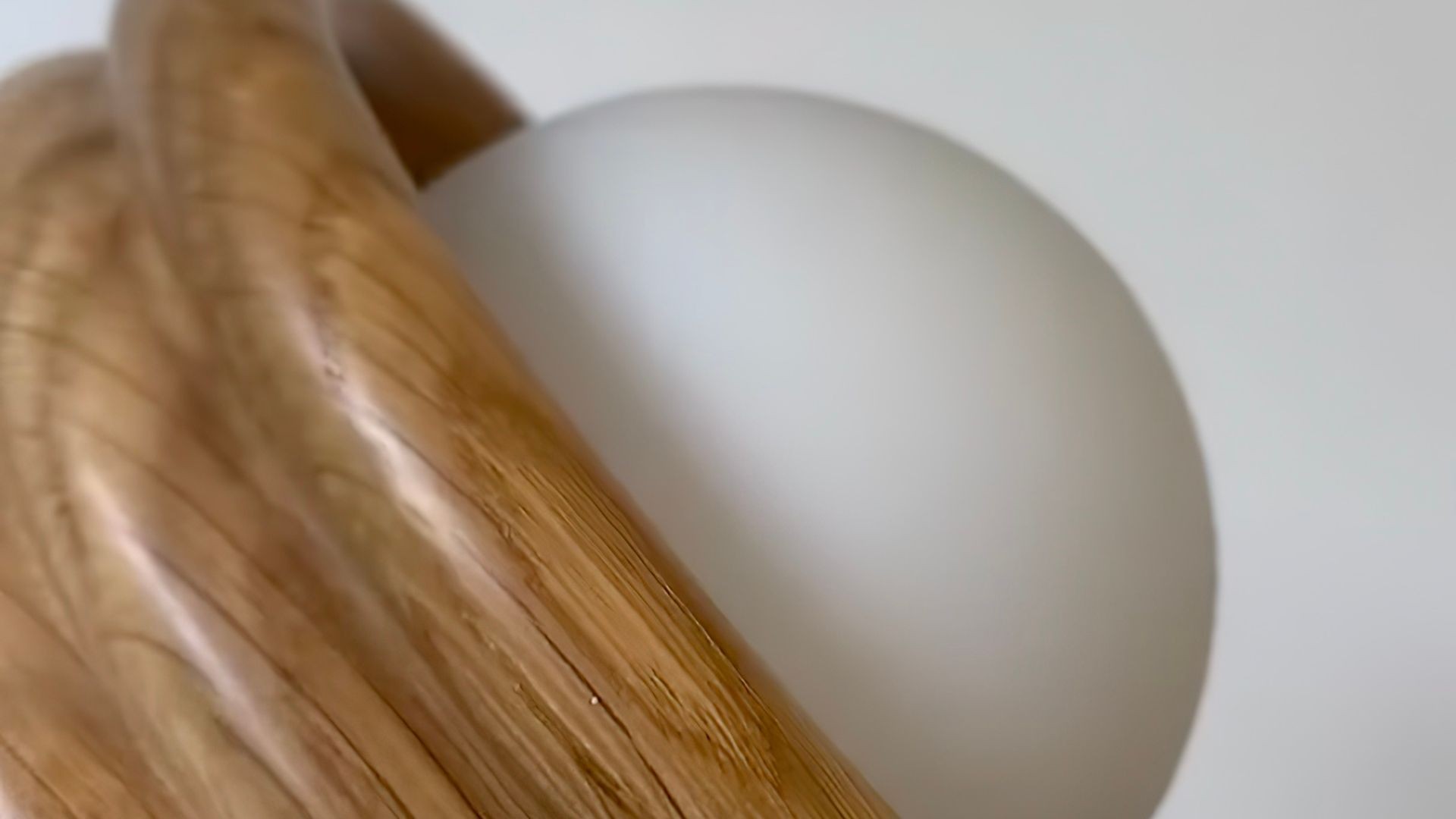 Silo Mini Sconce | American Oak gallery detail image