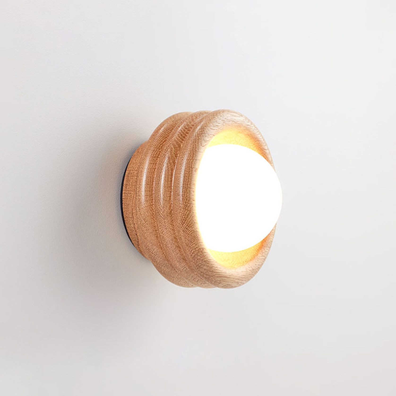Silo Mini Sconce | American Oak gallery detail image