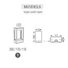 Tetra Model 1 Wall Light Led gallery detail image