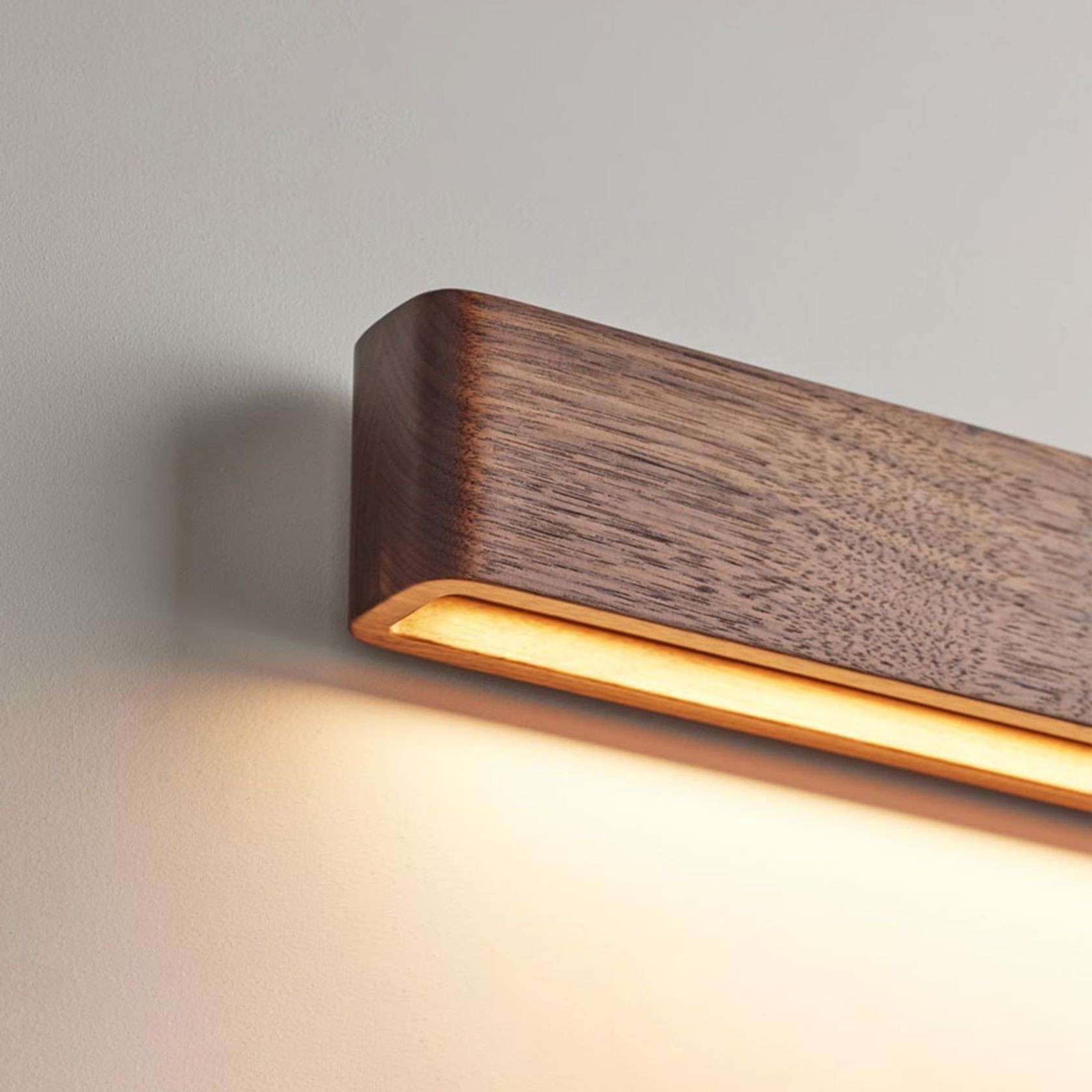 Umber Linear Sconce | Tasmanian Blackwood gallery detail image