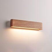 Umber Linear Sconce | Spotted Gum gallery detail image